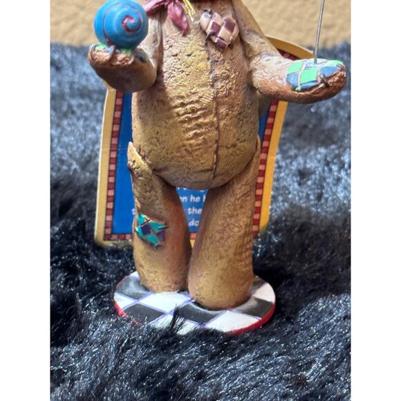 Vintage 1996 Jim Shore Enesco MAX The Bear With Heart Of Gold Original Tags - Picture 5 of 11